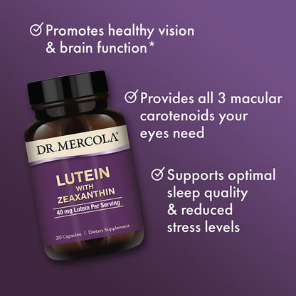 Lutein with Zeaxanthin - Shop at BiosenseClinic.com - Protect Your Vision and Boost Brain Health with Lutein with Zeaxanthin – Essential Nutrients for Modern Living!