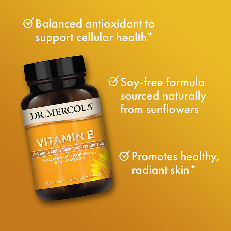 Vitamin E - Shop at BiosenseClinic.com - Vitamin E: Complete Antioxidant Protection for Optimal Health and Vitality!
