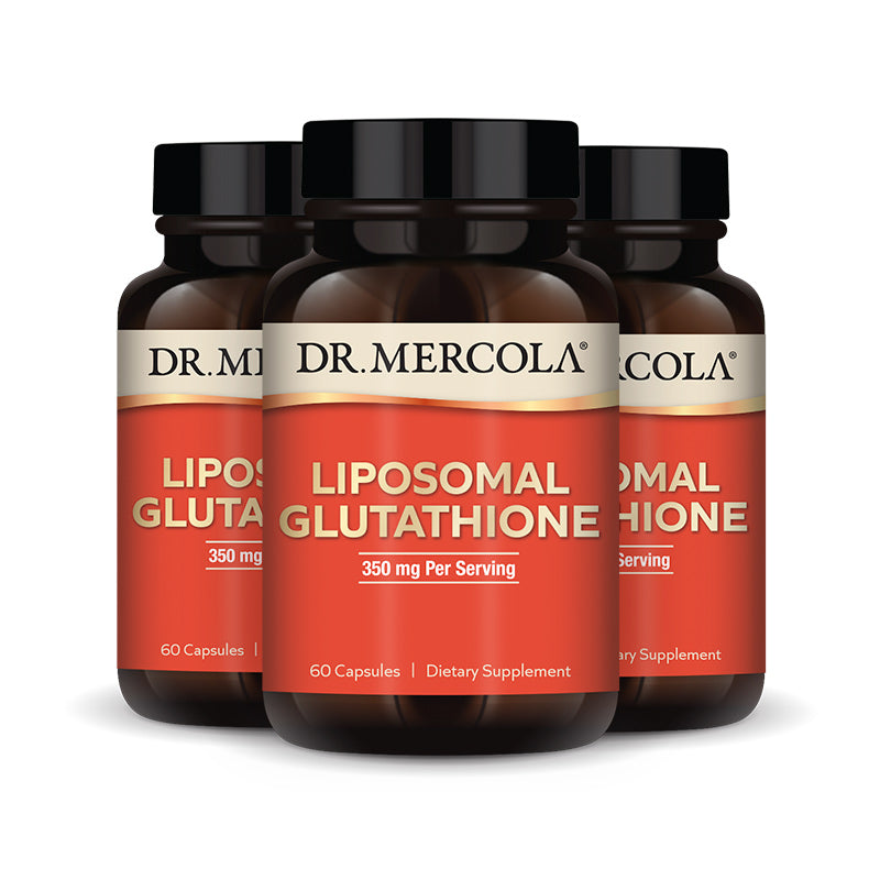 Dr. Mercola's Liposomal Glutathione supports healthy aging, mitochondrial function, muscle mass, detoxification, and immune balance. Order now at BiosenseClinic.com.