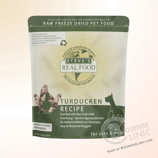 Buy Steve’s Freeze-Dried Raw Turducken Dog Food at Biosense-Clinic.com