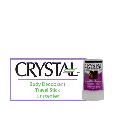 Crystal Body Deodorant Stick - Unscented - BiosenseClinic